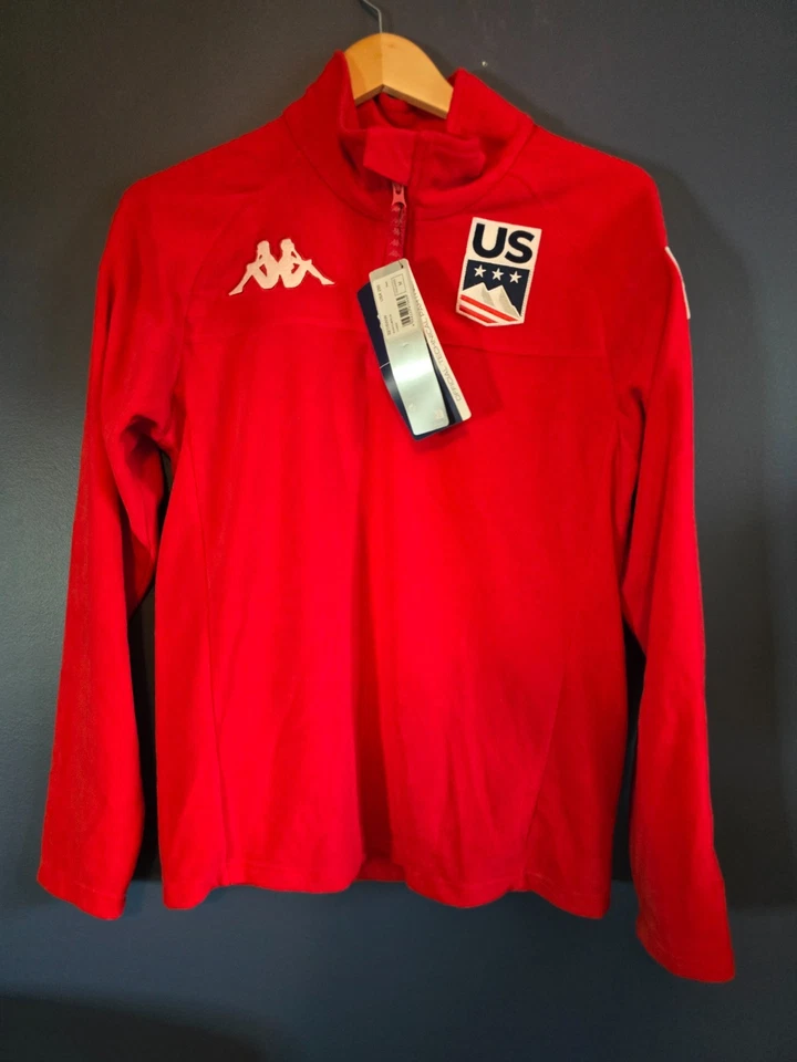 Chaqueta polar suéter Kappa 6CENTO EE. UU. media cremallera Foto 1 de 4