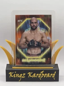2025 Topps Midnight UFC #37 Volkan Oezdemir Dusk 10/75 - Bild 1 von 2