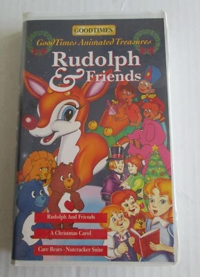 Rudolph the Red-Nosed Reindeer & Friends VHS Tape, Goodtimes  Home Video in Case - Image 1 of 4