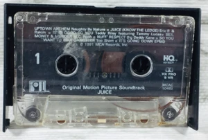 JUICE - ORIGINAL SOUNDTRACK (1991) CASSETTE TAPE ALBUM (NO COVER) 2PAC MOVIE - Picture 1 of 2