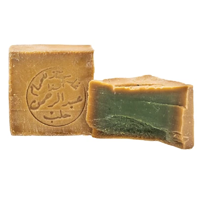 CARENESSE Shaving Soap Aleppo Soap 85% Olive Oil 15% Laurel Oil Handmade Vegan - 200g.