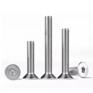 M5 M6 BULLONI SVASATI VITI A BRUGOLA ACCIAIO INOX A2 - Foto 1 di 58