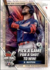 2023 Topps Serie 1 Home Run Challenge HRC-21 Byron Buxton Twins - Imagen 1 de 1