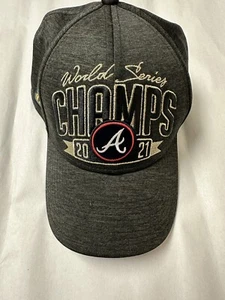 Atlanta Braves 2021 World Series Champions Locker Room Mütze Cap New Era Snap Back - Bild 1 von 9