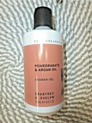 CRABTREE & EVELYN~COLECCIÓN DE CULTO~ACEITE DE GRANADA Y ARGÁN~GEL DE DUCHA 8,4 OZ Foto 1 de 4
