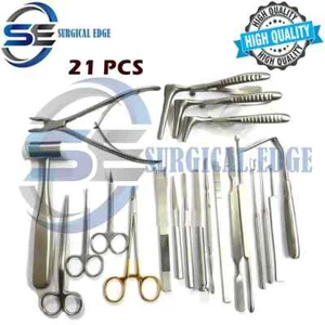 Juego de 21 instrumentos quirúrgicos para rinoplastia - Imagen 1 de 7