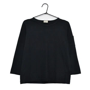 Helmut Lang Archive 1996 Women’s Black 3/4 Sleeve Pullover Size M - Picture 1 of 7