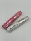 Lot Of 2 Bath & Body Works  Perfectly Pink, Clear Nourishing Lip Tint .08 New