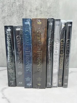 Game of Thrones: The Complete Series DVD & Blu-ray Lot ~ Seasons 1-8 - Image 1 of 4
