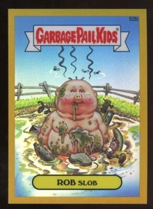 ROB SLOB 2014 GPK Garbage Pail Kids Chrome 50b GOLD REFRACTOR SP 22/50 - Picture 1 of 2