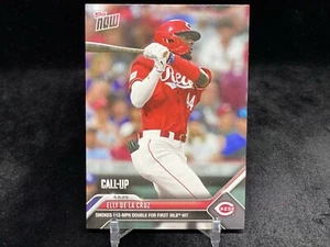 ELLY DE LA CRUZ 2023 TOPPS NOW MLB #392 BASE CALL-UP CARD  / CINCINATTI REDS - Picture 1 of 2
