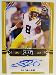 2022 Leaf Draft BJ Ojulari ARC Rookie Autograph Auto #BA-BJO LSU - Picture 1 of 2