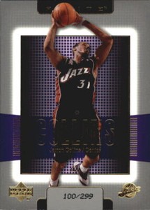 2003-04 Upper Deck Finite Gold #191 Jarron Collins /299 - NM-MT