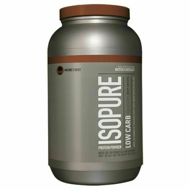Isopure 1062165 Whey Protein Isolate - 1361g