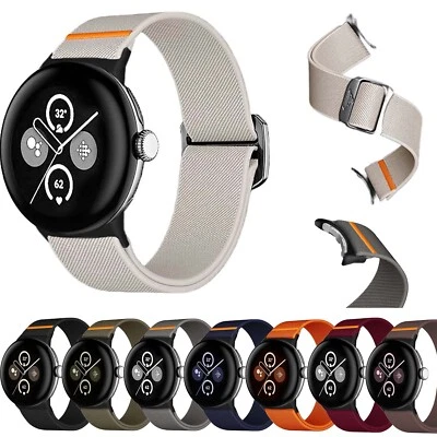 Нейлоновый плетеный ремешок для часов Google Pixel 3/2 41 мм сменный ремешок - Изображение 1 из 4