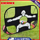 2 In 1 Folding Soccer Goal Portable Training Goal Lightweight for Indoor Outdoor