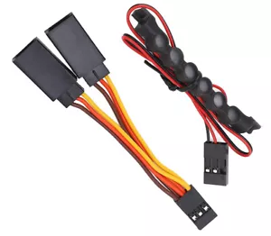 Barra luminosa tetto superiore LED di precisione progettata per Traxxas 1/18 TRX-4M (corpo bronco) - Foto 1 di 1