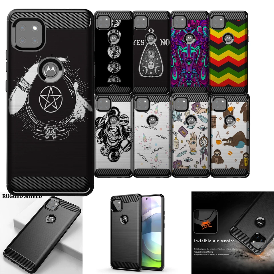 Case For [Moto One 5G ACE][FLEX TPU SET17] Cool Embossed Slim Cover - Image 1 of 1