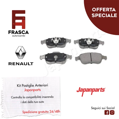 Pastiglie Freno Anteriori Japanparts Renault Captur I H5 J5 1.2 Tce 1.5 dCi  - Imagen 1 de 2