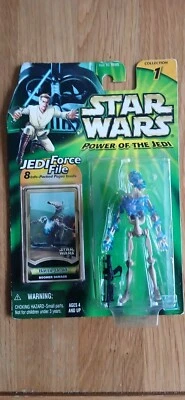 Star Wars The Power Of The Jedi Battle Droid Boomer Damage Figure - Image 1 of 2
