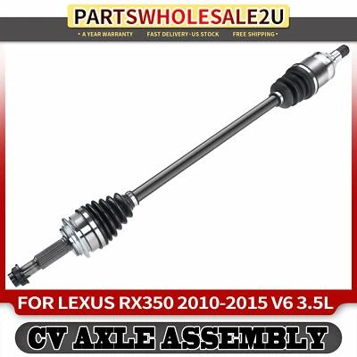 Rear LH or RH CV Axle Assembly for Lexus RX350 2010-2015 3.5L All Wheel Drive - Image 1 of 4