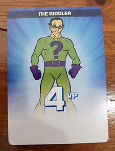 RIDDLER DC Comics Challenge of the Superfriends Game card LEGION OF DOOM - Picture 1 of 2