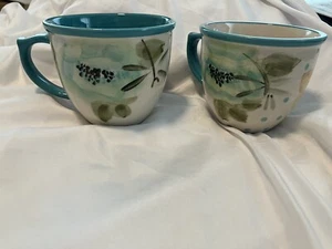 Pioneer Women Coffee Cups Set Of 2 - Picture 1 of 3