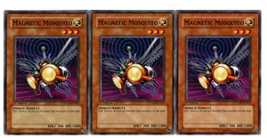 Yugioh - 3X Mosquito Magnético - Común - 1a Edición - PTDN-EN039 - Casi Como Nuevo - Imagen 1 de 1