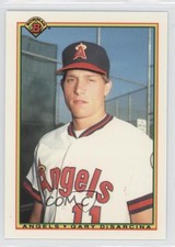 1990 Bowman Factory Set Collector's Edition (Tiffany) Gary DiSarcina Rookie RC