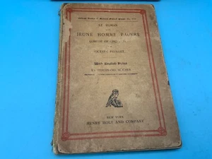 Modern French Plays V8 Le Roman Jeune Homme Pauvre, by Ferdinand Bocher, 1866 - Picture 1 of 10
