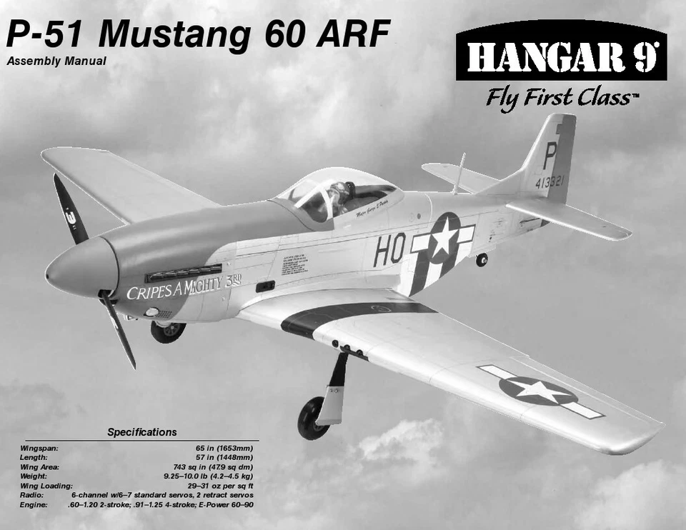 Hangar 9 RC Model Airplane Instruction Build Owner's Manuals VARIOUS MODELS  - Image 1 of 1