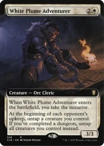 White Plume Adventurer - Extended Art - NM MTG CLB Battle for Baldur's Gate 558 - Bild 1 von 2