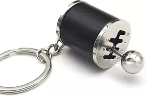 Shifter Gear Keychain, 6 Speed Gear Box Shifter Keychain Key Chain Ring, Mini Ca - Picture 1 of 12