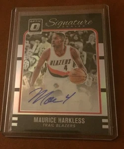2016-17 Panini Donruss Optic Signature Series Maurice Harkless Auto SSP - Picture 1 of 2