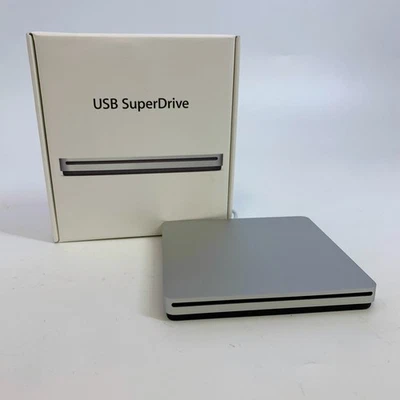 Apple USB SuperDrive MD564LLA Model A1379 External CD DVD Drive - Image 1 of 4