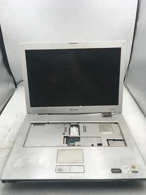 SONY VAIO PCG 7T1L - FOR PARTS/REPAIR - INTEL T2050 CORE DUO - NO RAM - READ -BB - Image 1 of 4