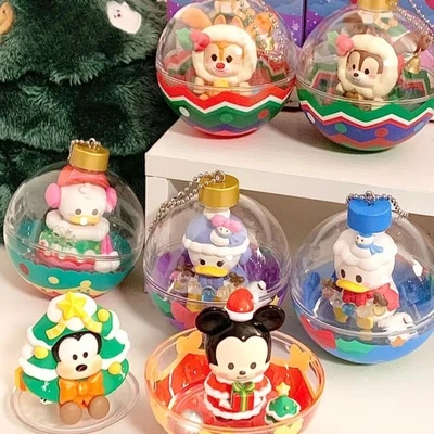MINISO Mickey Family Christmas Ball Series Blind Box Confirmed Figure Toy Gift - Image 1 of 4