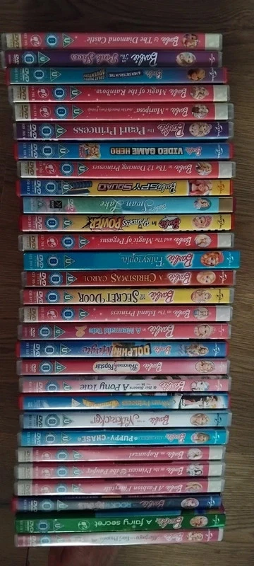 Barbie DVD Bundle x29 - UK PAL Region 2 - Classics Collection - Image 1 of 2