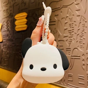 Mini Silicone Bag Pendant Coin Holder Cartoon Purses Earphone Storage Bag - Picture 1 of 17