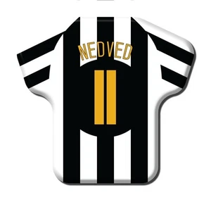 Calamita Simile a T-Shirt Calcio Stagione 2004/2005 Juve 11 Pavel Nedved - Picture 1 of 9