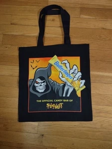 Bolso de Mano 2024 RARO Spirit Halloween Butterfinger Parca Logo Lona Nuevo sin Etiquetas - Imagen 1 de 1