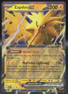 Zapdos EX 145/165 Scarlet & Violet 151 Double Rare NM Englisch - Bild 1 von 2
