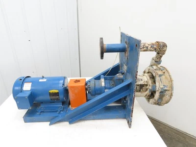 Bomba de sumidero vertical Carver 175 GPM 45' Hd 5Hp 230/460V 3PH 2x1.5"x 8.75" Impulsor Foto 1 de 4