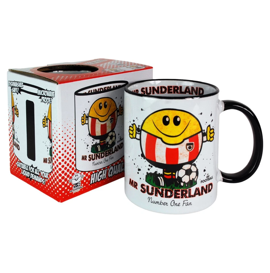 Sunderland Mug for Supporter Fan Present Gift Idea Boxed Cup  - Image 1 of 4