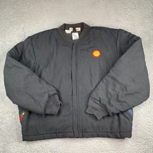 Workrite FR Jacket Mens 2XL Black Flame Resistant Full Zip Workwear HRC 4 - Picture 1 of 18