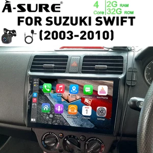 For Suzuki Swift 2005-2010 Carplay Android 14 Car Stereo Radio GPS Sat Nav AHD - Picture 1 of 16