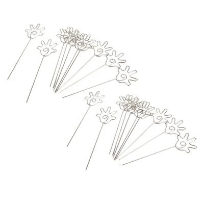 20Pcs Platz Karte Halter Design Premium Metall Anti Oxidation Name Karte^ - Bild 1 von 4