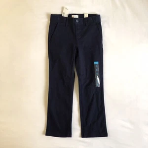 1989 Place Navy Khakis Uniform Pants Size 5 Adjustable Waist NWT - Picture 1 of 4