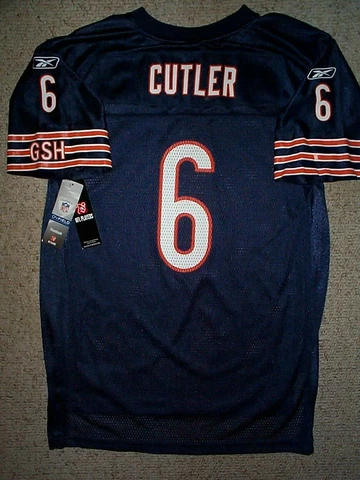 REEBOK Chicago Bears JAY CUTLER nfl Jersey YOUTH KIDS BOYS CHILDRENS (xl) Cover
