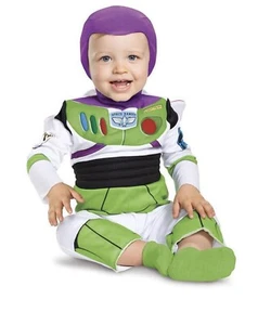 Child's Disney Classic Toy Story Buzz Lightyear Halloween Costume Size 12-18 Mon - Picture 1 of 3